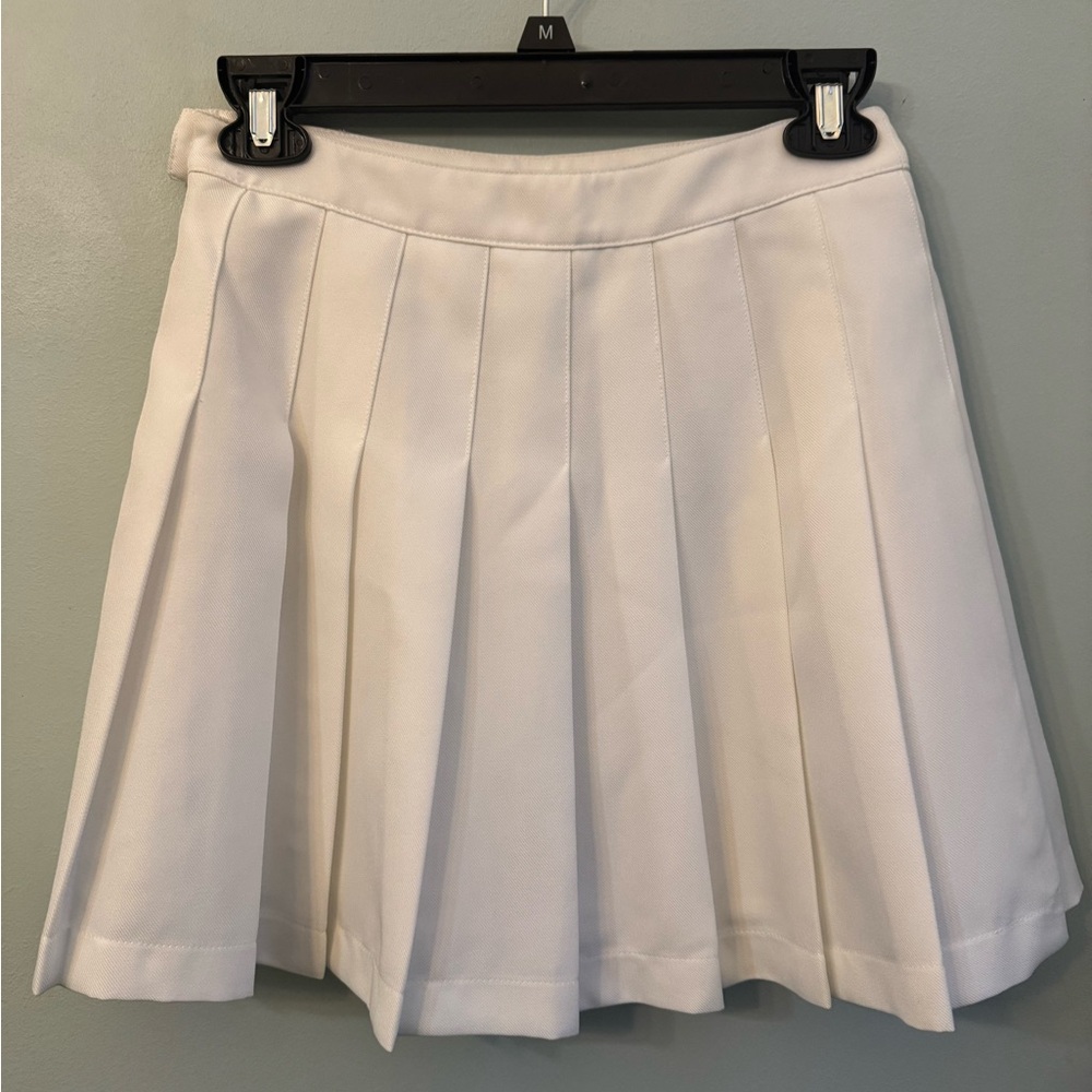 Forever 21 White Skater Skirt